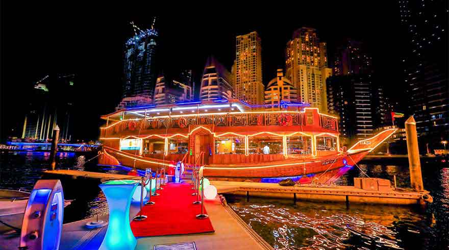 Dhow Cruise dinner Marina